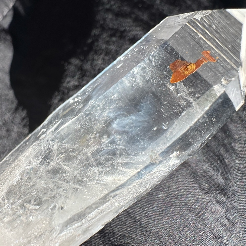 Blue Smoke Phantom Quartz, Blue Mist Lemurian Quartz from Colombia